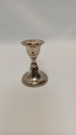 Подсвечник серебряный №1.