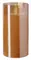 Свеча "Файр" 15см золото (теплый свет )